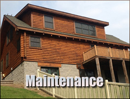  Dickenson County, Virginia Log Home Maintenance