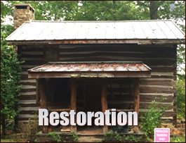 Historic Log Cabin Restoration  Dickenson County, Virginia